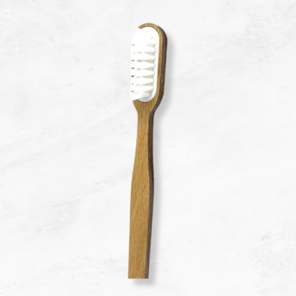 Brosse à dents rechargeable souple - hêtre