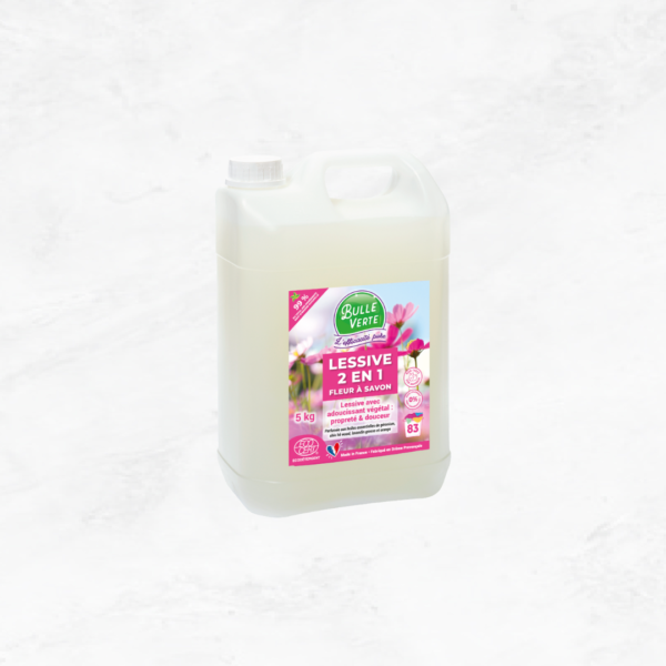 Lessive liquide fleur à savon avec assouplissant <span class="product-weight">(1L)</span>