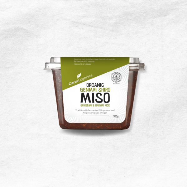 Miso blanc de riz complet "Genmai Shiro" biologique <span class="product-weight">(300g)</span>