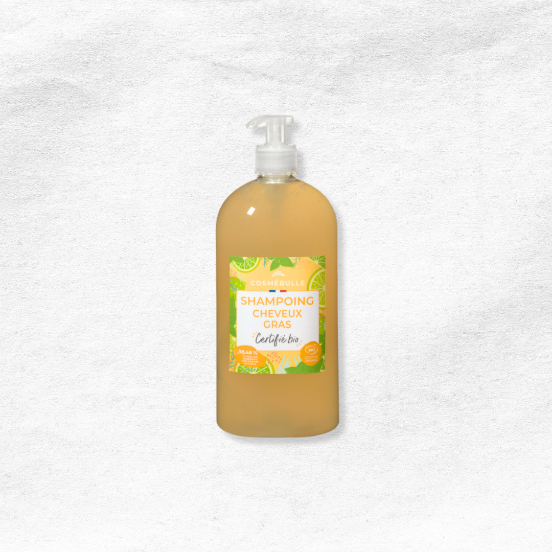 Shampoing liquide pour cheveux gras <span class="product-weight">(500ml)</span>